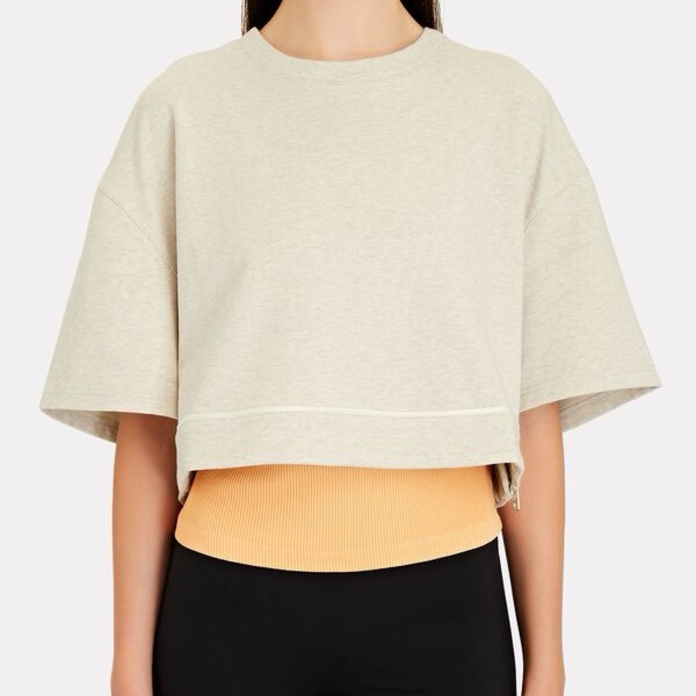 Varley Cream Short Sleeve Tee